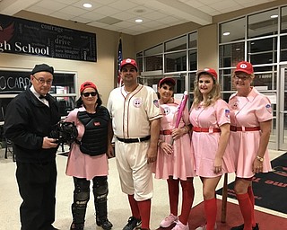 Neighbors | Submitted.Canfield Local Schools administrators and staff celebrated Halloween in style with “A League of Their Own” theme as they visited the high school on Oct. 31.