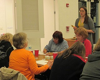 Neighbors | Jessica Harker.Community members attended a step by step safety class run by librarian Andrea Zupcsan on Oct. 23 at the Austintown branch.