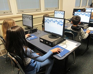 Neighbors | Jessica Harker.Students at Poland Union voted using google for a new fish to celebrate election season Nov. 9.
