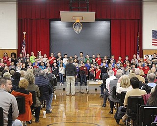 Neighbors | Abby Slanker.C.H. Campbell Elementary School second-graders performed a Veterans Day themed program during the school’s annual Grandparents Day on Nov. 14.