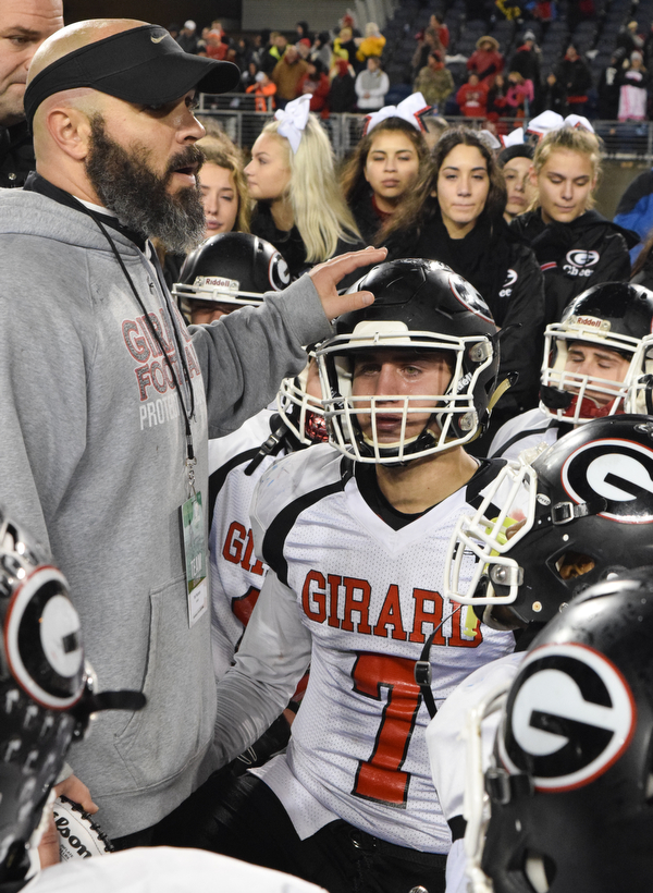 William D. Lewis The Vindicator  Pat Pearson Girard Coach consols Mark Waid after loss at Canton.