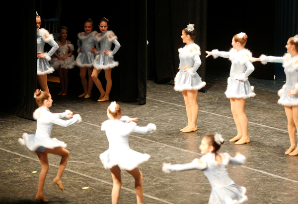 Dancers from Jeannette's School of Dance perform to Holiday Treat during The Packard Band annual Christmas Spectacular at W.D. Packard Music Hall on Sunday afternoon. EMILY MATTHEWS | THE VINDICATOR