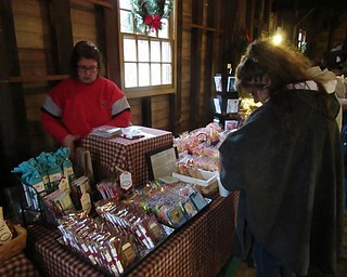 Neighbors | Jessica Harker.Sheryl Wheatley of Beeswax Treasures sold her hand made goods to community members at Lanterman's Mill Nov. 24.