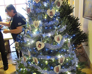 Neighbors | Jessica Harker.Meals on Wheels employees decorated a tree for Mill Creek Parks Frozen in Time event dedicates to Boardman Subaru who will donate a portion of the money raised from their Share the Love event to the organization.