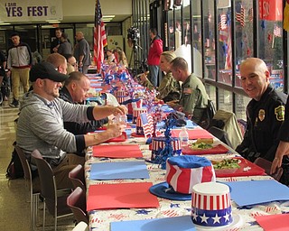 Neighbors | Jessica Harker.Veterans enjoyed a free lunch at Boardman High School Nov. 12 to celebrate Veterans Day.