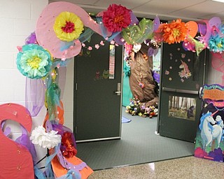 Neighbors | Abby Slanker.C.H. Campbell Elementary School students were greeted by a fairy tale scene as they entered the school’s annual book fair with the theme ‘Enchanted Forest - Let Your Imagination Grow, Read’ on Nov. 14.