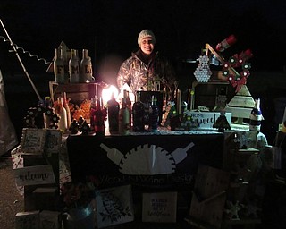 Neighbors | Jessica Harker.Dana Clark of Wood-N-Wine Design was present at Austintown Park on Dec. 14 for the fifth annual Winter Market.