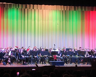 Neighbors | Jessica Harker.Fifth- and sixth-grade bands performed at Austintown Middle School's annual holiday concert on Dec. 19 at Austintown Fitch Auditorium.