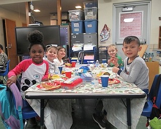 Neighbors | Jessica Harker.Kindergartners celebrated the last day of school with a holiday party at Robinwood Lane Elementary school Dec. 21.
