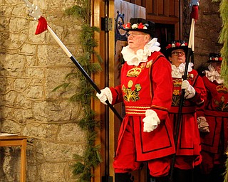 The beefeaters enter the church during the Boar's Head and Yule Log Festival at St. John's Episcopal Church on Sunday afternoon. EMILY MATTHEWS | THE VINDICATOR