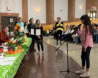 Neighbors | Submitted.Sarah Rizvi, a sixth grader, was the runner up at Boardman Center Intermediate School's annual spelling bee Jan. 4.