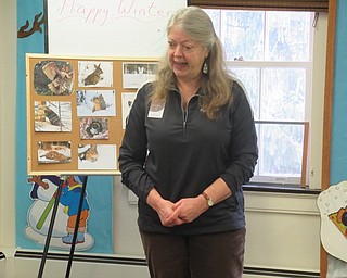 Neighbors | Jessica Harker.Marilyn Williams, a naturalist at Mill Creek Park, hosted the park's first Little Explorers meeting on Jan. 10 at the Ford Nature Center.