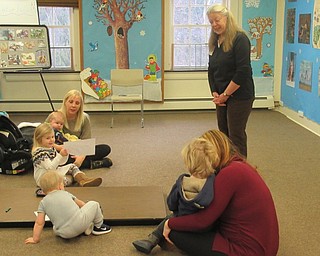 Neighbors | Jessica Harker.Naturalist Marilyn Williams ran the Mill Creek Park's Tales for Tots event at the Ford Nature Center.