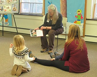 Neighbors | Jessica Harker.Children gathered at Mill Creek Park's Tales for Tots event were read books about birds by Naturalist Marilyn Williams.