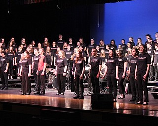 Neighbors | Abby Slanker.The Canfield High School Choral Department, under the direction of Kelly Scurich, performed the grand finale of their show Cinemagic on Jan. 26.