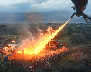 This undated image provided by Anheuser-Busch shows a scene from the company's Bud Light 2019 Super Bowl NFL football spot.