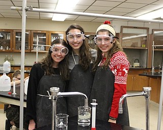 Neighbors | Abby Slanker.Students participated in the Kinetics Competition during Canfield High School's Chemistry Olympics on Dec. 21.
