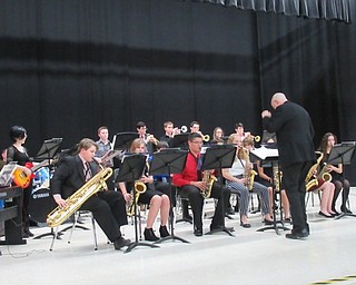 Neighbors | Jessica Harker.Members of the Austintown Fitch High School Jazz two ensemble directed by Wes O'Connor performed for community members at the annual Jazz and Dessert fundraiser Jan. 26.
