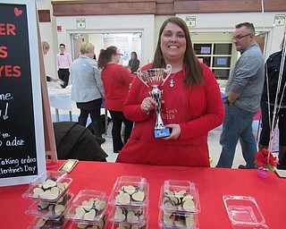 Neighbors | Jessica Harker.Heather Lynn received first place profesional baker for the third year in a row at the Austintown Fitch High School Band's annual Jazz and Dessert fundraiser.