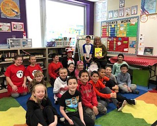 Neighbors | Submitted.Classrooms at Austintown Intermediate School spent Feb. 1 reading books, celebrating their favorite books and raising awareness for literacy celebrating World Read Aloud Day.