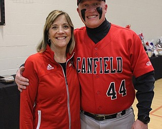 Neighbors | Abby Slanker.Lisa Velker served as chairperson for the Canfield Diamondbackers All-In Auction fundraiser, while her husband, Mark, served as emcee on Feb. 2.