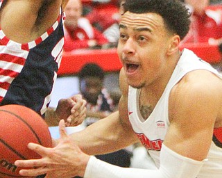 Darius Quisenberry, a freshman player for Youngstown State University men’s basketball team, has played a key role in the Penguins’ six-game winning streak.