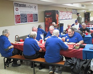 Neighbors | Jessica Harker.Local veterans enjoyed dinner at Austintown Fitch High School Feb. 5, hosted by the Students Serving Veterans organization.