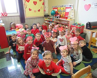 Neighbors | Jessica Harker .Preschoolers in Elain Ruby and Lou Ellen Oakes' class took a trip to Valentine Land on Feb. 14 at the Austintown Community Church Preschool Childcare Center.