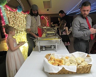 Neighbors | Jessica Harker.Boardman Park provided a buffet for community member attending the annual Daddy Daughter Dance on Feb. 14 at the Lariccia Family Community Center.
