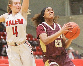 Liberty vs Salem Girls Basketball