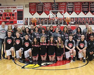 Neighbors | Abby Slanker.Canfield High School senior basketball team members and cheerleading squad members and their families were recognized during Senior Night on Feb. 8.