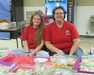 Neighbors | Jessica Harker.Student band members along with members of the Band Parent Association volunteered to work during the band's annual Spaghetti Dinner event on Feb. 23 at Austintown Fitch High School.