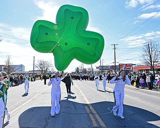 The Mahoning Valley's St. Patrick's Day parade is next Sunday in Boardman. This photo from the 40th annual parade shows off some of the pageantry that will be showcased when the 41st annual parade steps off at 1 p.m. 