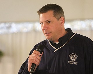 Dave Green, president of United Auto Workers Local 1112,  invites the community to “True Blue” events during the GM Lordstown Assembly Plant’s last week of Chevrolet Cruze production.