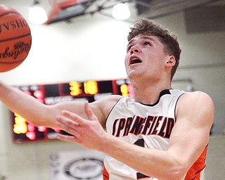The Springfield Tigers earned a district semifinal victory over Sebring 56-42 on Monday night at Struthers Fieldhouse.