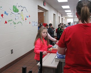 Neighbors | Jessica Harker.Students at Austintown Elementary School ordered lunch from a unique Dr. Seuss themed lunch menu to celebrate his birthday on March 1.