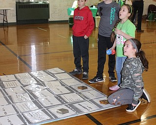 Neighbors | Abby Slanker.A group of C.H. Campbell Elementary School third-graders played Minecraft with a mathematical twist during the school’s annual STEM Week on Feb. 28.