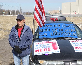  ROBERT K.YOSAY  | THE VINDICATOR..Werner Lange, the guy who held the 43 day vigil outside the plant, is having an outdoor tribute to women workers and a Òprotest against the gross injustice of idling of this plant.Ó..Vickie Raymond -Columbiana-  talks about her years at the plant ...