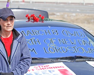  ROBERT K.YOSAY  | THE VINDICATOR..Werner Lange, the guy who held the 43 day vigil outside the plant, is having an outdoor tribute to women workers and a Òprotest against the gross injustice of idling of this plant.Ó..Vickie Raymond -Columbiana-  talks about her years at the plant ...