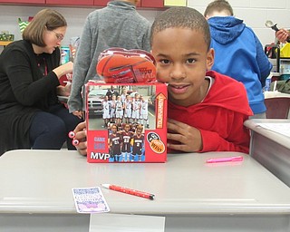 Neighbors | Jessica Harker.Third-grader Matthew Ellison showed off his Valentine's box on Feb. 14 at Robinwood Elementary's Valentine's Day party.