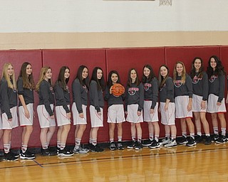 Neighbors | Abby Slanker.The Canfield Village Middle School eighth-grade girls basketball team celebrated their 2019 AAC championship on Feb. 18. Team members are, from left, Emme Rubin, Carlie Harmon, Ali Crist, Emma Campbell, Haydyn Merritt, Gianna Snyder, Mackenzie Koenig, Gianna Pannunzio, Delaney O’Brien, Cara Spencer, Ava Nohra, Bella Kennedy, Abby Muckleroy, Kate Sahli and Maddie McCartney.