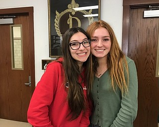 Neighbors | Submitted .Student members of the WEB leaders program met with Poland sixth graders to discuss what being a good leader means.