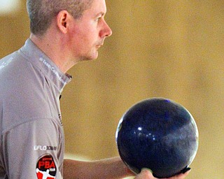 William D. Lewis The Vindicator PATRICK DOMBROWSKI competes in PBA event 3-24-19 at Bell Wick.