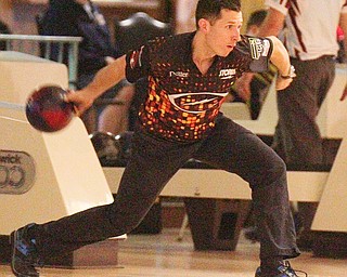 William D. Lewis The Vindicator  Matt O'Grady competes in PBA event 3-24-19 at Bell Wick.