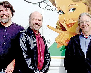 Triple Play is, from left, Chris Brubeck, Joel Brown and Peter “Madcat” Ruth. They will perform at 7 p.m. Saturday at the Ford Family Recital Hall downtown.
