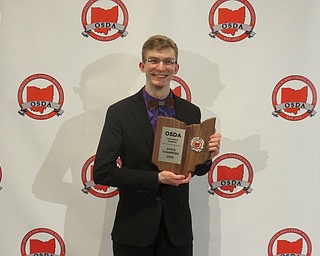 Neighbors | Submitted.Canfield High School Speech and Debate team member Gregory Halley was crowned State Champion in Informative Speaking at the Ohio Speech and Debate Association’s State Tournament on March 1-2.