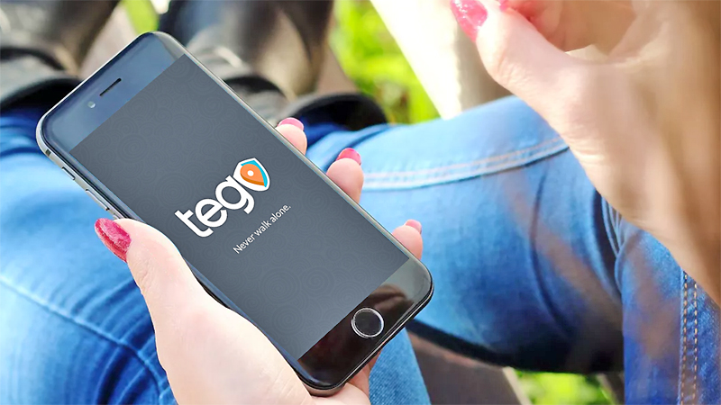 Angela Rucci created Tego to help people feel safer when they walk alone. The app allows the user to contact designated loved ones along with the police immediately if they feel in danger, and automatically alerts the loved ones when they reach their destination safely.