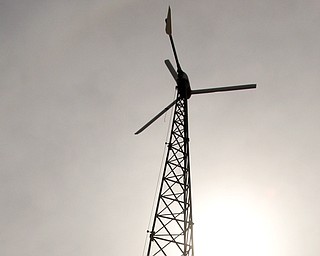 A project to use two wind turbines at Lordstown Village Hall to generate electricity is coming to a close after the village sold both turbines for $1. Larry Tura of Lordstown, a member of the village’s zoning board of appeals, offered $1 to remove them. Mayor Arno Hill said neither of the turbines have worked for about two years.