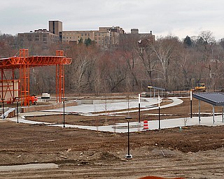 Youngstown's new downtown amphitheater will open June 14. Its inaugural season will include a full slate of community-oriented events with low-cost or free admission, plus a few concerts by national acts that will be announced next week.