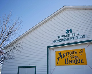 An assortment of antique items will be for sale in building 31 at the Canfield Fairgrounds during the Angels for Animals garage sale taking place Friday through Sunday. EMILY MATTHEWS | THE VINDICATOR